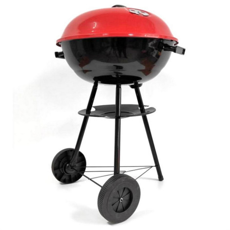 Гриль угольный переносной 43*72 см толщина металла 0,8 мм с крышкой BZ-4917 Baizheng