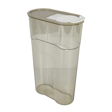 Емкость пластиковая для сыпучих продуктов с клапаном 2,3 л Люкс Полимербыт