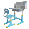 Мини фото Комплект детский 101*75,5*48,5/69 см стол стульчик голубой Baizheng