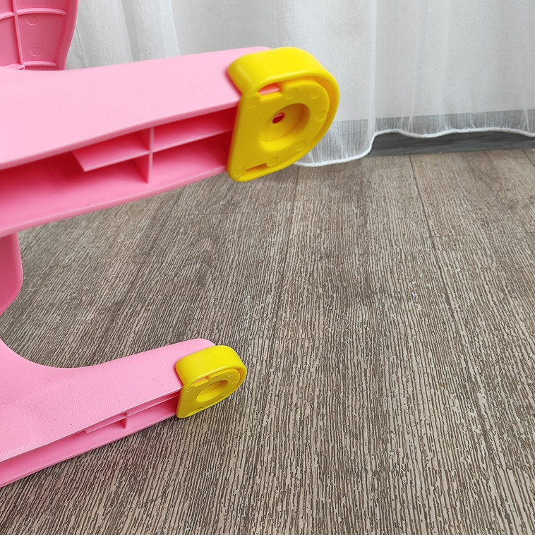 Фотография Комплект детский 101*75,5*48,5/69 см стол стульчик розовый Baizheng