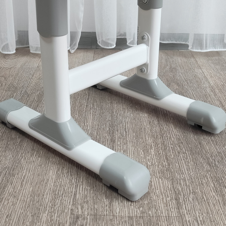 Картинка Комплект детский 101*75,5*48,5/69 см стол стульчик серый Baizheng