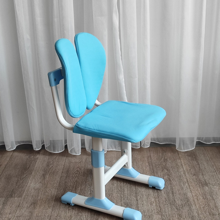 Картинка Комплект детский 105*80*50/84 см стол стульчик голубой Baizheng