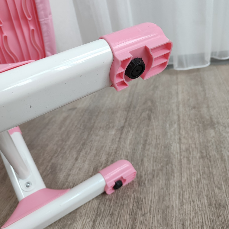 Cнимок Комплект детский 105*80*50/84 см стол стульчик розовый Baizheng