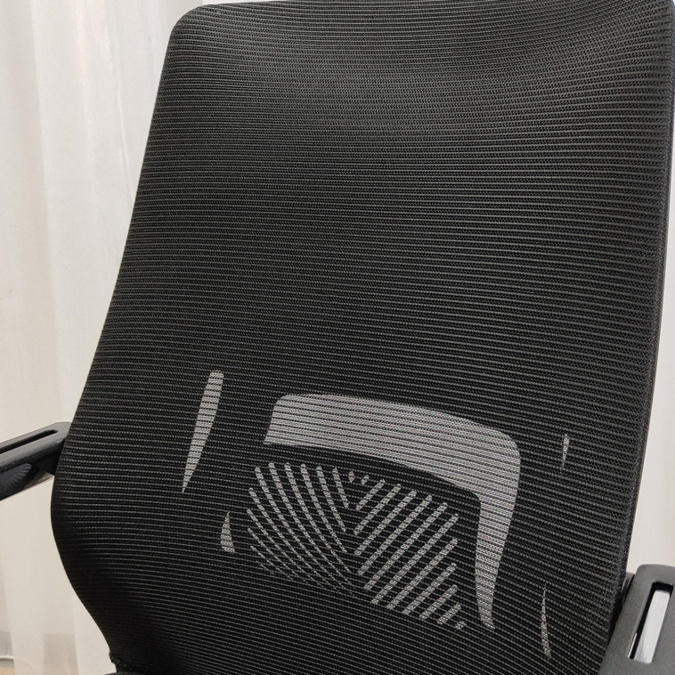 Картинка Кресло офисное 103*58,5*39 см до 150 кг полиэстер черный Baizheng