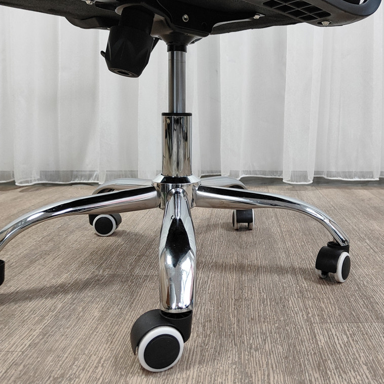 Мини фото №2 Кресло офисное 110*59*43 см до 150 кг механизм качания полиэстер черный Baizheng