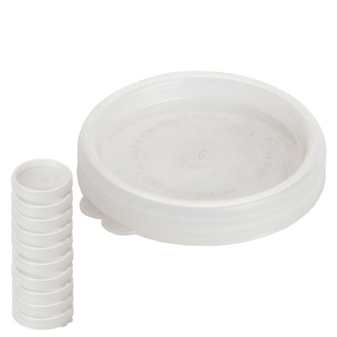 Набор пластиковых крышек 10 шт d 82 см к стеклобанке для консервации Ангарск