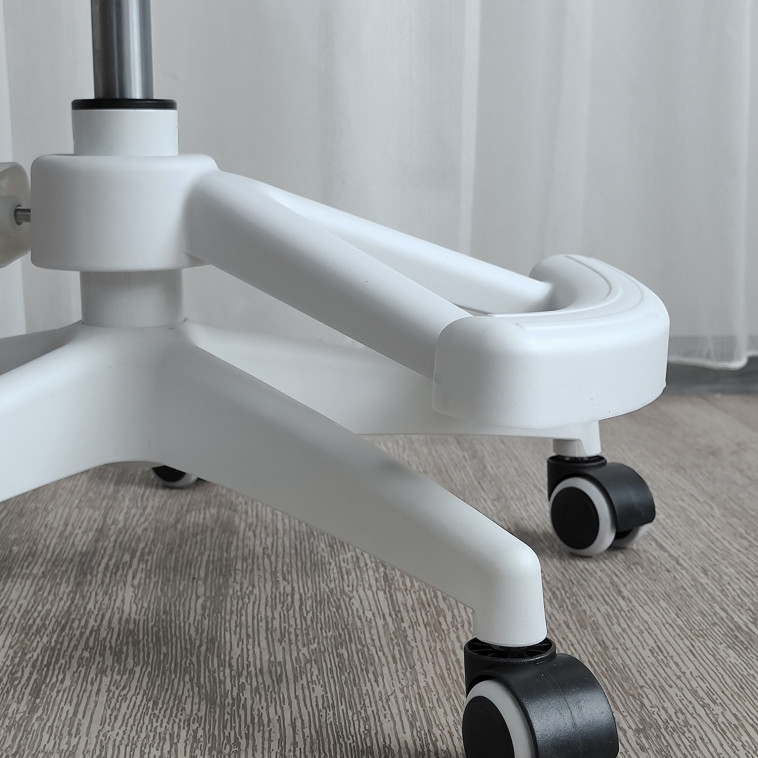 Фото №1 Стул металлический детский 88*51*42 см мягкое сиденье подставка для ног голубой Baizheng