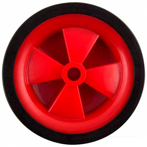 Колесо пластиковое комбинированное 4х88 мм Рыжий кот