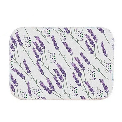 Коврик для сушки посуды микрофибра 50х35 см MDM-Promo-LAV Рыжий кот