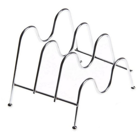 Сушилка металлическая для посуды 14*17*14 см на 3 предмета металлик Baizheng Сушилка металлическая для посуды 14*17*14 см на 3 предмета металлик Baizheng