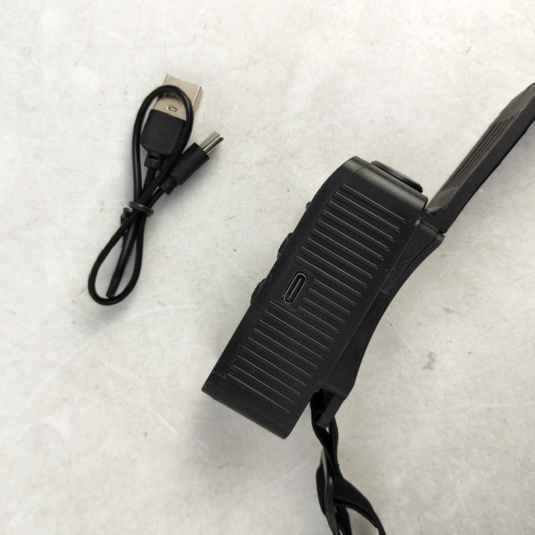 Фотография Фонарь налобный 29,2*3,1*3,5 см USB светодиодный BZ-788 Baizheng