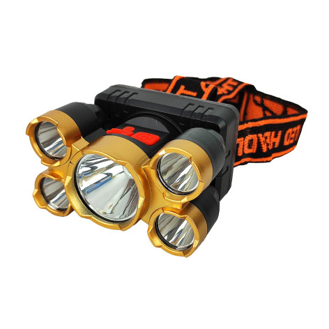 Фонарь налобный 8,5*4,8*8 см 400 мАч USB аккумуляторный 4 режима освещения BZ-K Baizheng