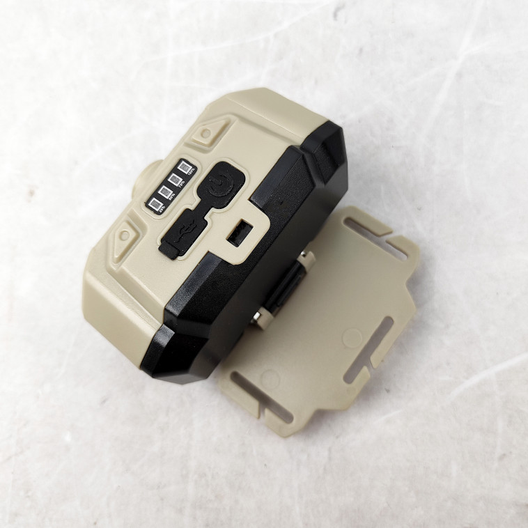 Cнимок Фонарь налобный 8,5*5,2 см 2400 мАч USB аккум телескоп фокусировка 3 режима HX Baizheng