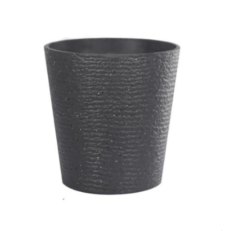 Горшок пластиковый 15,4 л 27*25*28 см черный Baizheng