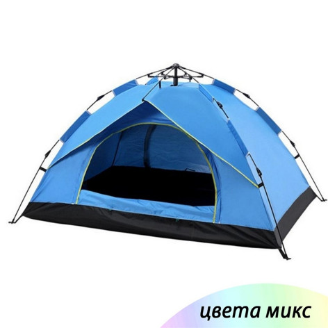 Палатка 4-х местная 230х210 см автоматическая микс Baizheng