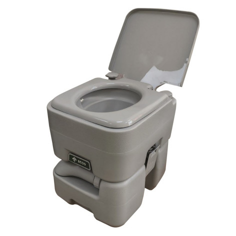 Биотуалет пластиковый 20 л 35*41*41 см резервуар для чистой воды 12 л белый OC27 Ecos