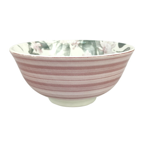 Бульонница фарфоровая 15 см 600 мл Ofelia pink Коралл