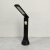 Мини изображение Лампа светодиодная настольная 19*27*8,2 см 5Вт 200LM USB аккум дисп календ черный Baizheng
