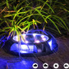 Мини картинка Фонарь садовый 11*11*14 см 8 Led солнечная батарея 600 мАч черный XS10821 Baizheng