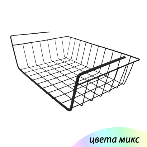 Полка металлическая для кухни 29х22х12 см W4967  Mallony