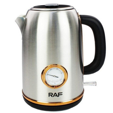 Чайник металлический электрический 2,3 л 2,0 кВт серебристый R.7849 Raf