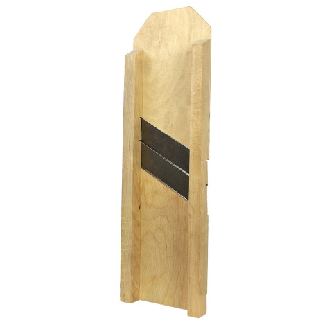 Шинковка деревянная для капусты 41*12 см малая 2 лезвия ШК-2 Лесниково