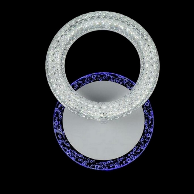 Бра светодиодный 1 плафон 18*24*10 см 18Вт 600 LM 5 м2 акрил 3 цвета белый Baizheng