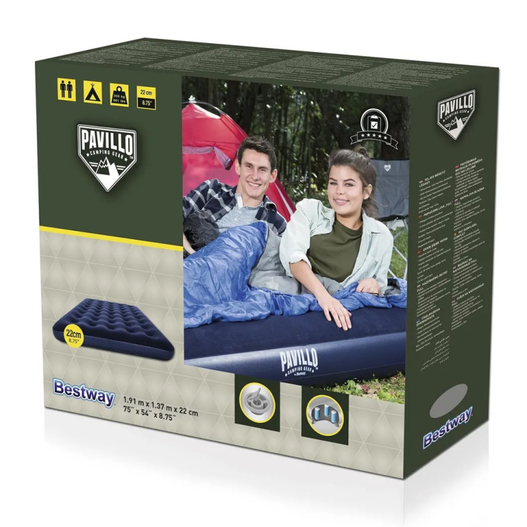 Картинка Матрас надувной 191*137*22 см BestWay