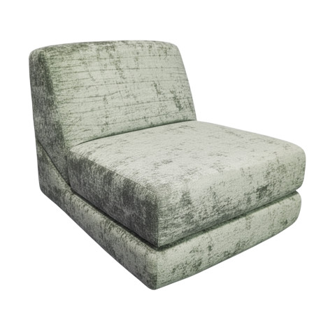 Кресло-трансформер бескаркасное 98*68*70 см ППУ 30D текстиль светло-зеленый Baizheng