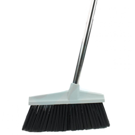 Веник пластиковый 32*83 см черенок пластик зеленый Baizheng