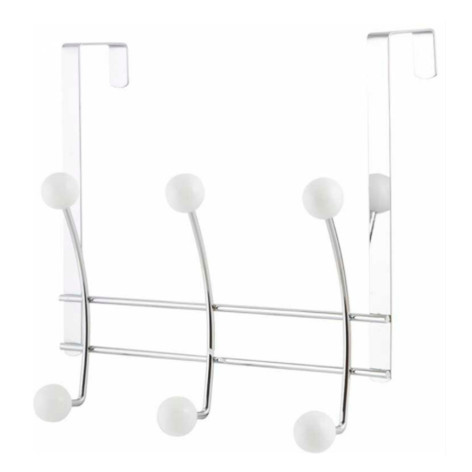 Вешалка металлическая надверная 25х23х8 см 6 крючков W4742-6H Рыжий кот Вешалка металлическая надверная 25х23х8 см 6 крючков W4742-6H Рыжий кот