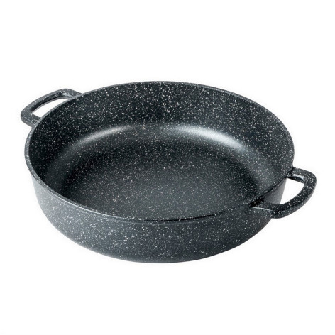 Жаровня алюминиевая  3,5 л 28х7 см Традиционная Гранит Горница