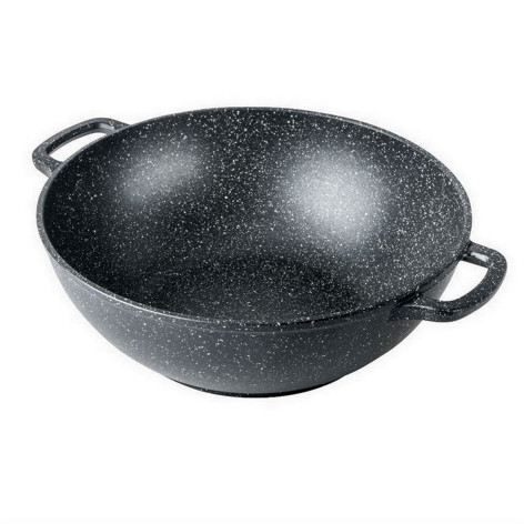 Казан алюминиевый  8 л 30х17 см Гранит Горница