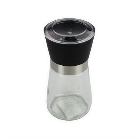 Мельница стеклянная 170 мл для специй механическая пласт крышка Baizheng