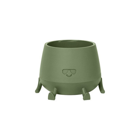 Кашпо пластиковое 0,6 л мистер крутой оливковый Bmc