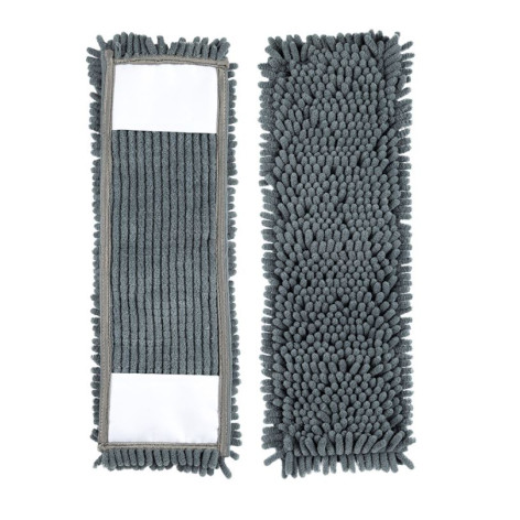 Насадка для швабры микрофибра 42*13 см лапша для модели Mop Click серый Рыжий кот