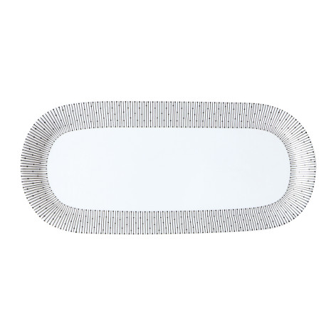 Блюдо фарфоровое овальное 33*15 см Scandi Коралл