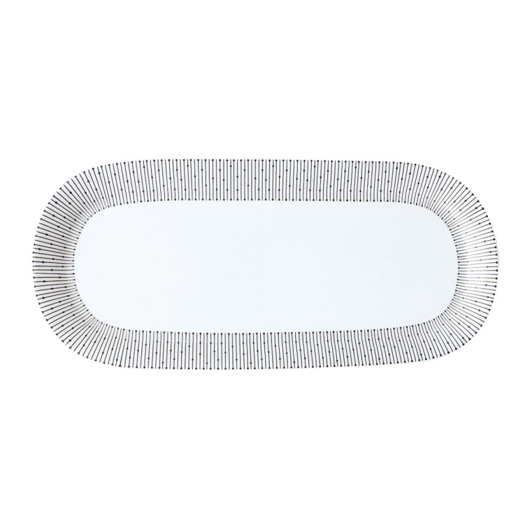 Блюдо фарфоровое овальное 33*15 см Scandi Коралл