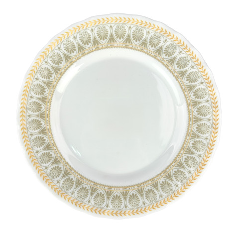 Тарелка стеклокерамическая десертная 19,5 см PO-195-142 Dila Parsopal