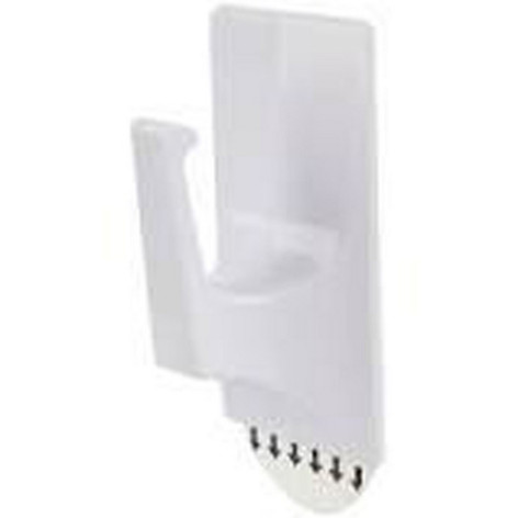 Крючок пластиковый самоклеящийся 1 шт 4,5*8 см нагрузка до 2 кг Park