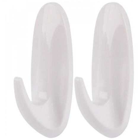 Крючок пластиковый самоклеящийся 2 шт Park