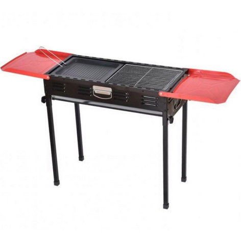 Гриль угольный переносной 117*29 см толщина металла 0,8 мм складной YM-032 Baizheng