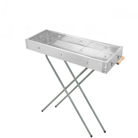 Гриль угольный переносной 78*30*78 см толщина металла 0,8 мм складной YM-019 Baizheng
