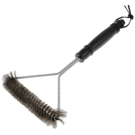 Щетка нерж сталь 30 смдля чистки решетки барбекю черный YM-111 Baizheng