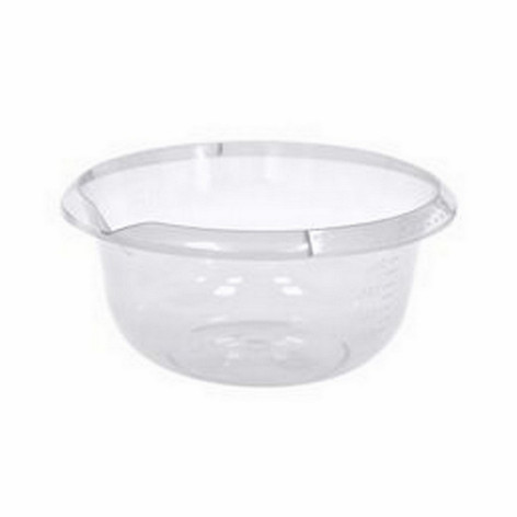 Миска пластиковая 4 л с мерным делением прозрачный Violet