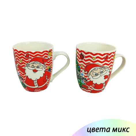 Кружка фарфоровая 360 мл микс BZ-0038 Baizheng