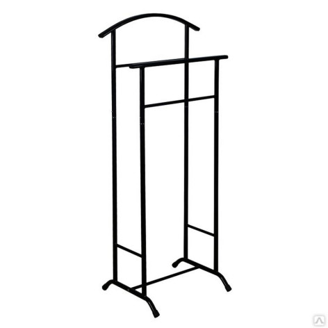 Вешалка металлическая костюмная 47х35х108 см черный Стиль 3 ЗМИ Вешалка металлическая костюмная 47х35х108 см черный Стиль 3 ЗМИ