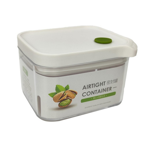 Банка пластиковая для сыпучих продуктов  0,42 л пластиковая крышка Baizheng