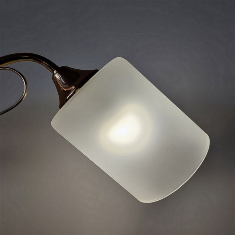 Плафон стеклянный Е27 белый BZ-BLZ06 Baizheng