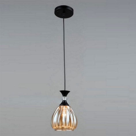 Люстра кухонная 1 плафон 14,5*14*80 см Е27 60Вт 4м2 плафон стекло черный Baizheng Люстра кухонная 1 плафон 14,5*14*80 см Е27 60Вт 4м2 плафон стекло черный Baizheng